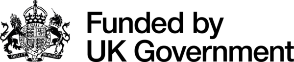 Funded by UK Government – Primary version black